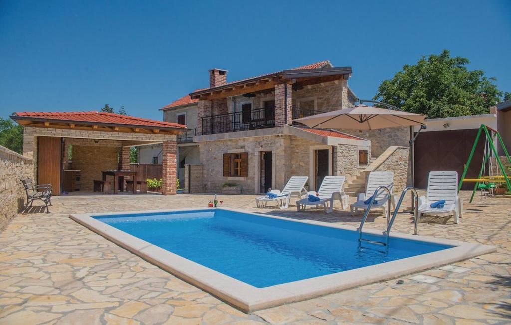 Luxury Villa Maria With Pool Galovac  Exterior photo